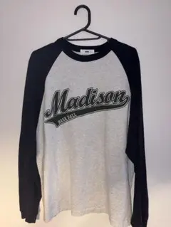 WEGO Madison BASE BALL ラグラン スウェット L
