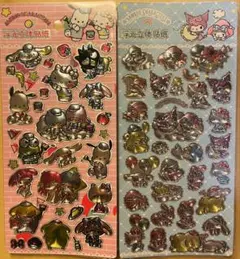 サンリオキャラクター ミラー風シール　海外製