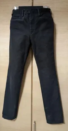 COMME CA MEN ブラック チノパン S