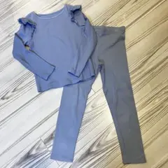 専用！【H&M】エイチアンドエム ブルー 水色 セットアップ サイズ110