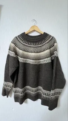 Ciaopanic Typy ノルディック柄セーター