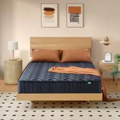 Z-HOM マットレス クイーン （160*195*20cm）ブラック