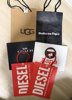 ハイブランド紙袋6点セット