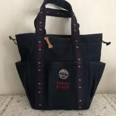 デニムトートバッグ✴︎SUNNY PLACE