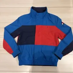 トミーヒルフィガー リバーシブル ナイロンジャケット 128cm(フードも有り)