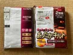 メンズインナー上下2組セット グンゼ