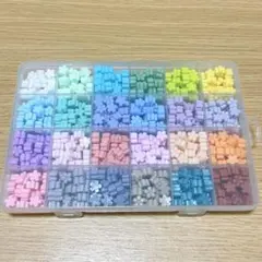 【⭐︎年末値引き】シーリングスタンプ用ワックス花24色　入れ物付き