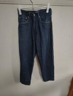 AURALEE HARD TWIST WIDE DENIM