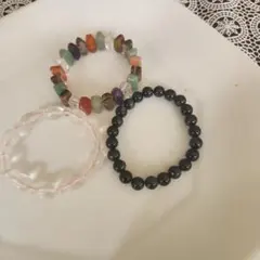 天然石ブレスレットセット