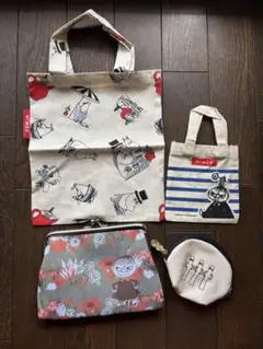 リトルミイ　ムーミン　がま口ポーチ　ミニバッグ