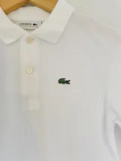 LACOSTE Classic Fit ポロシャツ ホワイト FR3 - メルカリ