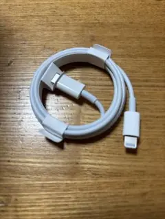 【未使用品】Apple純正　TypeC Lightningケーブル ホワイト