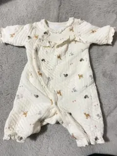 動物柄ロンパース 50-60cm