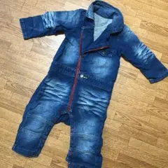 JUNK STORE ロンパース デニム サロペット