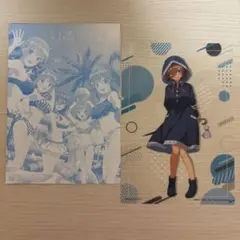 ［五等分の花嫁］台紙付き　ごとはな　中野三玖　クリアポスター