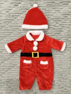 サンタクロース　コスチューム　ベビー50〜70サイズ　ツーウェイオール