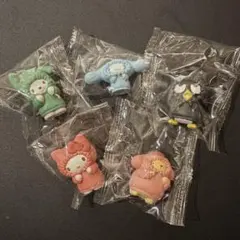 サンリオキャラクターズ むぎゅぎゅ!パーカーフィギュア コンプリートセット