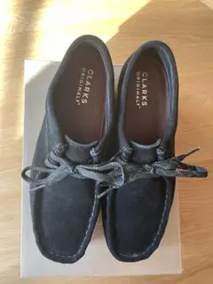CLARKS WALLABIES BLACK GORE-TEX クラークス