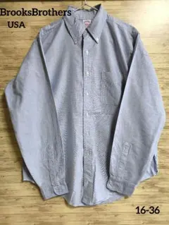 90年代 ブルックスブラザーズ 長袖 ボタンダウンシャツ USA製