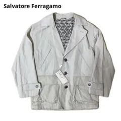 Salvatore Ferragamo リネンジャケット　デッドストック　90sのサムネイル