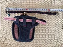 【小型犬用】犬 猫 兼用 ハーネスと首輪