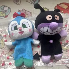 こきんちゃん、バイキンマン　パペット