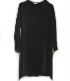 GU ロングワンピース　黒　L