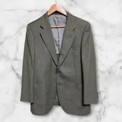 Burberrys' グレー系チェック テーラードジャケットのサムネイル
