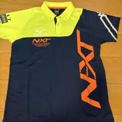 Mizuno ポロシャツ ネイビー/ライム