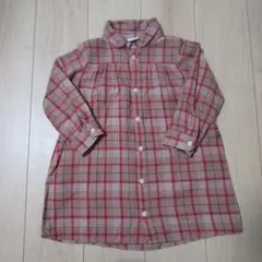 BREEZE 長袖シャツワンピース 110