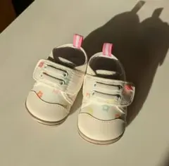 ☆ 新品ベビーシューズ 13.0cm ベージュ/マルチカラー ☆