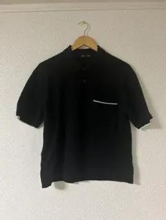 GU ウォッシャブルニットポロシャツ（5分袖）