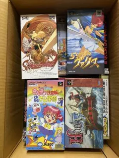 スーパーファミコンソフト/20本セット/箱説明書ソフト付き