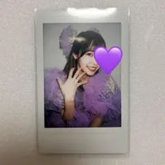 仲川瑠夏 撮り下ろしチェキ ニュー花柄衣装②