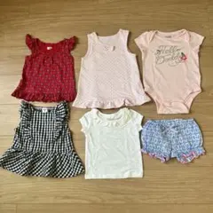 ベビー服 トップス パンツ 6点セット まとめ売りのサムネイル