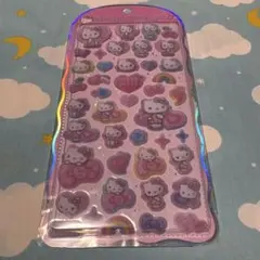 正規品 コットンパフィー シール サンリオ ハローキティ キティ