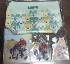 同人グッズ　ヒプマイ　麻天狼　ポーチ アクスタ アクキー　計4点セット