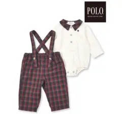 POLO BCS × SLAP SLIPコラボ シャツ サロペット 2点 70