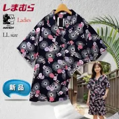 【新品】Disney ミッキー ルームウェア ハーフパンツ セットアップ 和柄