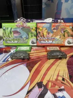 山*n様 ポケットモンスター　ファイアレッド　リーフグリーンまとめ売り　箱・説明