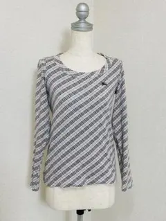 【極美品】BURBERRY BLUE LABEL ホースロゴ刺繍 トップス日本製