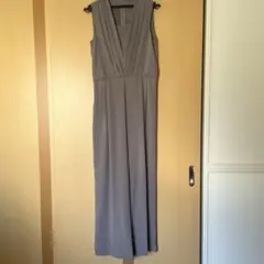 値下げ中！【1度着用クリーニング済】エメ ストレートパンツオールインワン