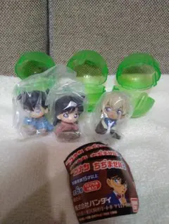 未開封　名探偵コナン　ちぢませ隊3 3種類セット！2018