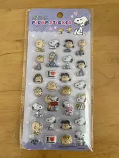 スヌーピー ぷくぷくシール
