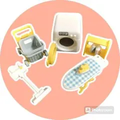 〈no.55〉ミニチュア家事道具9点セット