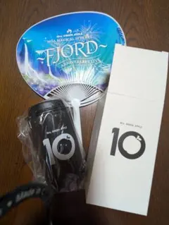 Mr. GREEN APPLE 10周年記念 うちわとマグカップセット