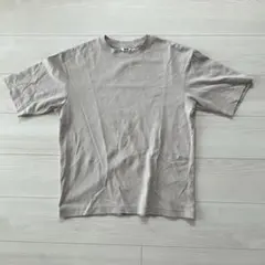 UNIQLO U ユニクロ　クルーネックTシャツ ベージュ　エアリズム　サイズM
