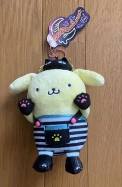 サンリオ　 ハロウィン マスコットキーホルダー　 ぬいぐるみ　ポムポムプリン