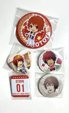 うたプリ うたのプリンスさまっ 一十木音也 缶バッジ 5個セット まとめ売り