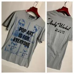 ヒステリックグラマー×アンディウォーホル日本製ポップアートフォト半袖TシャツS